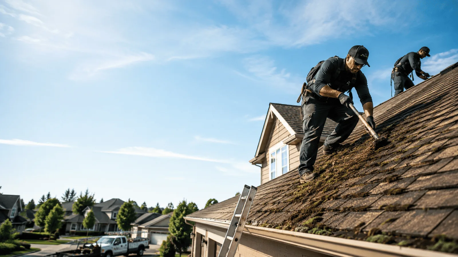 Roof Moss Removal in El Dorado, CA near me
